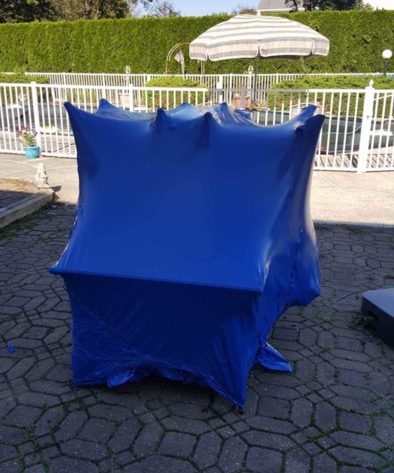 Yard Furniture Shrink Wrap