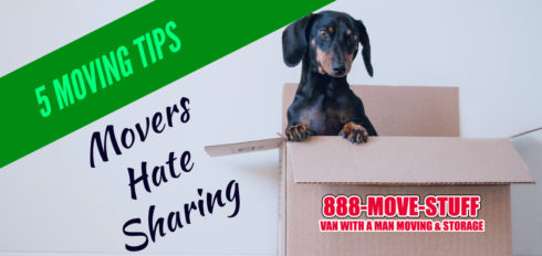 5 Moving Tips – Movers Hate Sharing